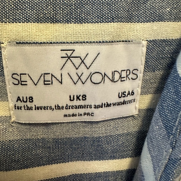 NWOT Seven Wonders Wrap Dress US Size 6 - Picture 2 of 5